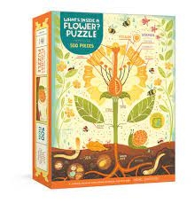 Whats Inside a Flower? Exploring Science and Nature - Puzzle for Adults and Kids