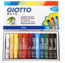 ფანქრები Fila Giotto Oil Pastels Set of 12