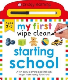 Priddy Learning: My First Wipe Clean Starting School